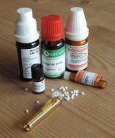 Foto verschiedener homopathischer Arneien